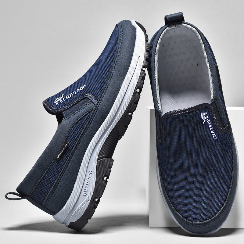 UnisexBreathable Sneakers – Comfortable Slip-On Casual Shoes for Spring and Autumn; Stylish, Lightweight Walking Shoes.
