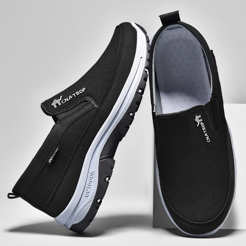 UnisexBreathable Sneakers – Comfortable Slip-On Casual Shoes for Spring and Autumn; Stylish, Lightweight Walking Shoes.